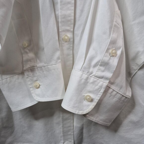 Lauren Ralph Lauren Womens Top Size 3X 100% Cotton Button Up Shirt Long Sleeve - Picture 7 of 9